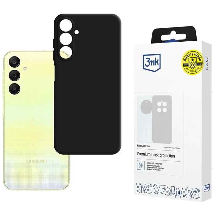 3MK Matt Case Pro Samsung Galaxy A26 5G black