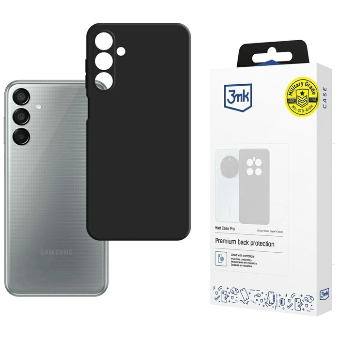 3MK Matt Case Pro Samsung Galaxy M15 5G black