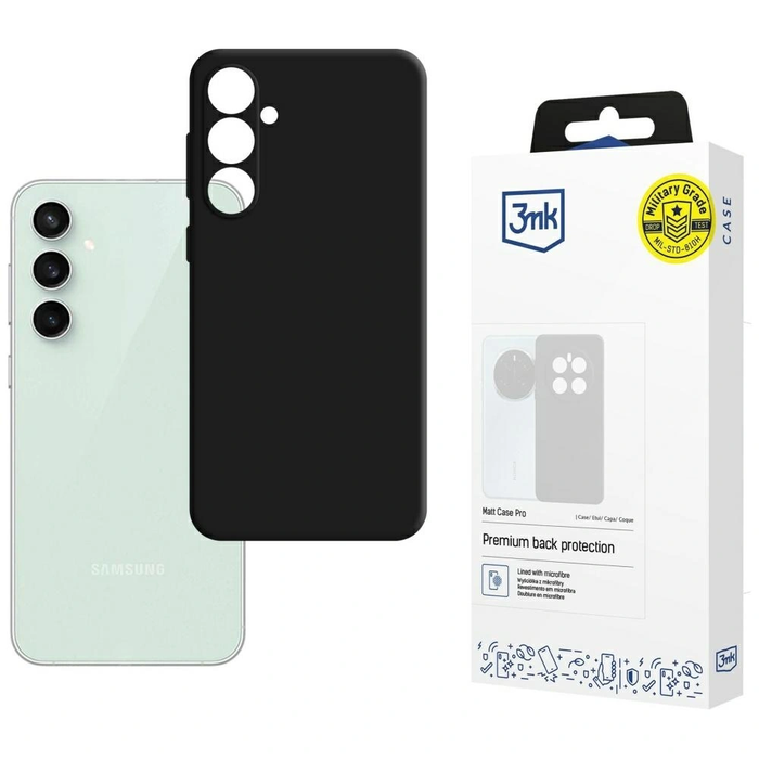3MK Matt Case Pro Samsung Galaxy S23 FE black