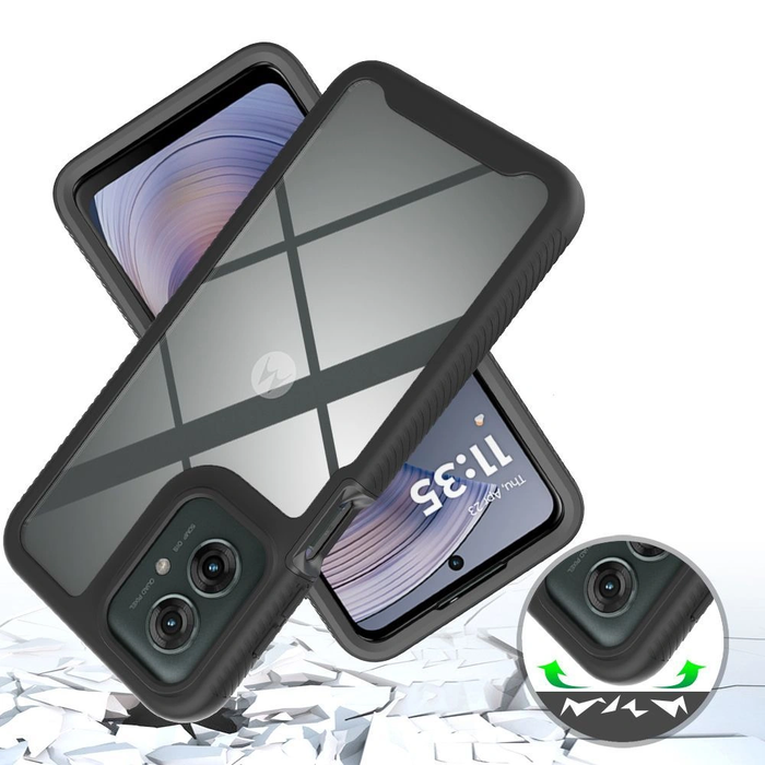 Tech-Protect Defense Motorola Moto G15 / G15 Power / G05 / E15 Black
