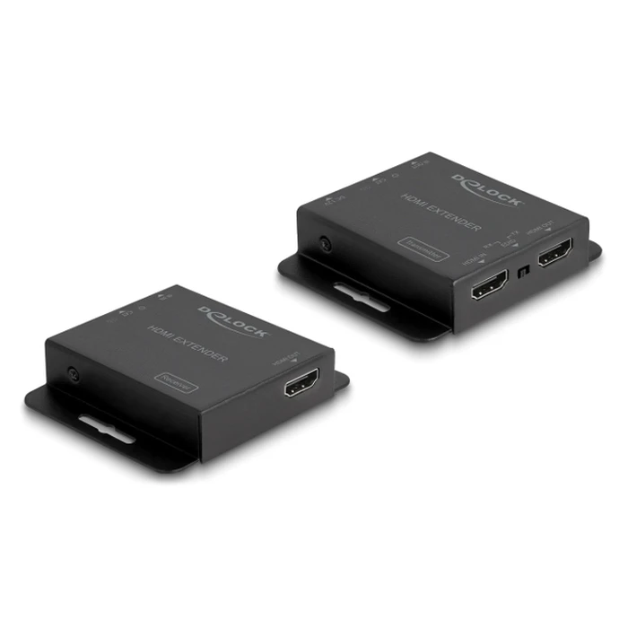 HDMI Extender Delock video 65832, Cat.6 έως 70m, Power Over Cable, 4K