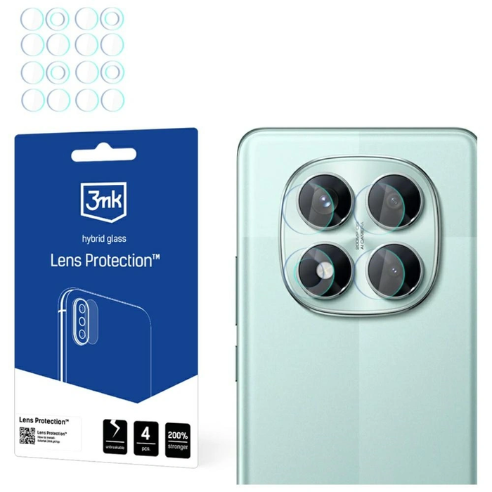 3MK Lens Protection Xiaomi Redmi Note 14 Pro 5G [4 PACK]