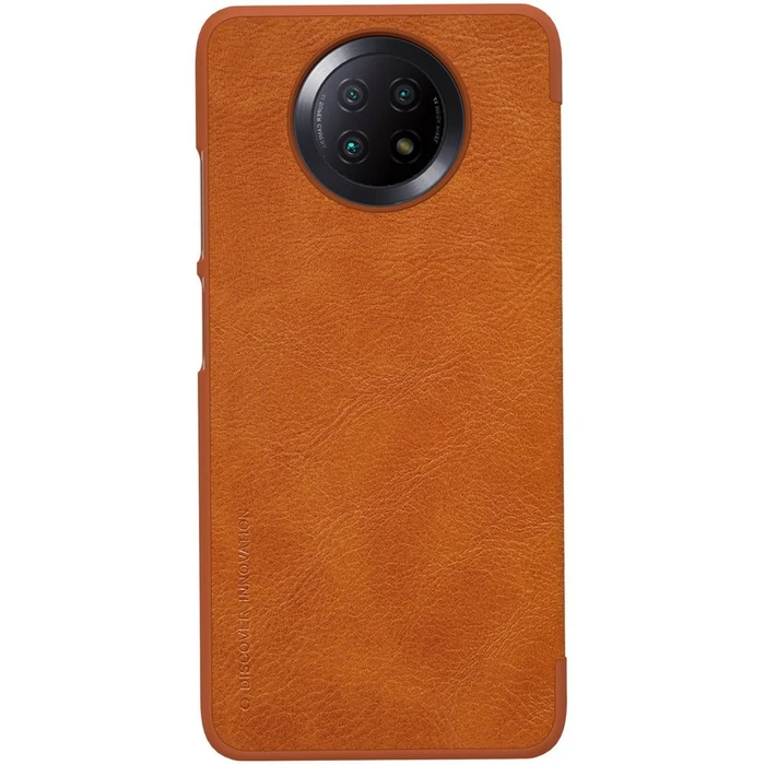 [CR] Case Nillkin Qin Xiaomi Redmi Note 9T 5G brown
