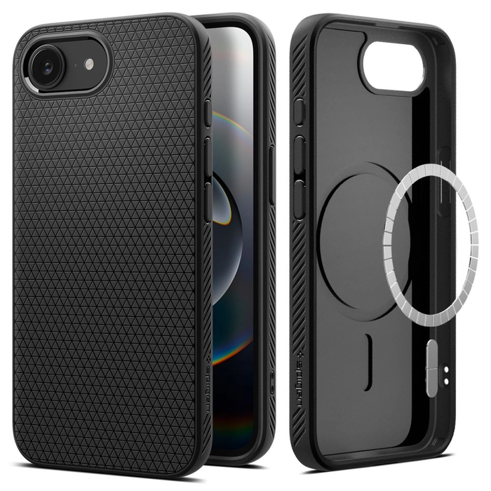 Spigen Liquid Air Mag MagSafe Apple iPhone 17e / 16e Matte Black