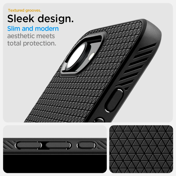 Spigen Liquid Air Mag MagSafe Apple iPhone 17e / 16e Matte Black