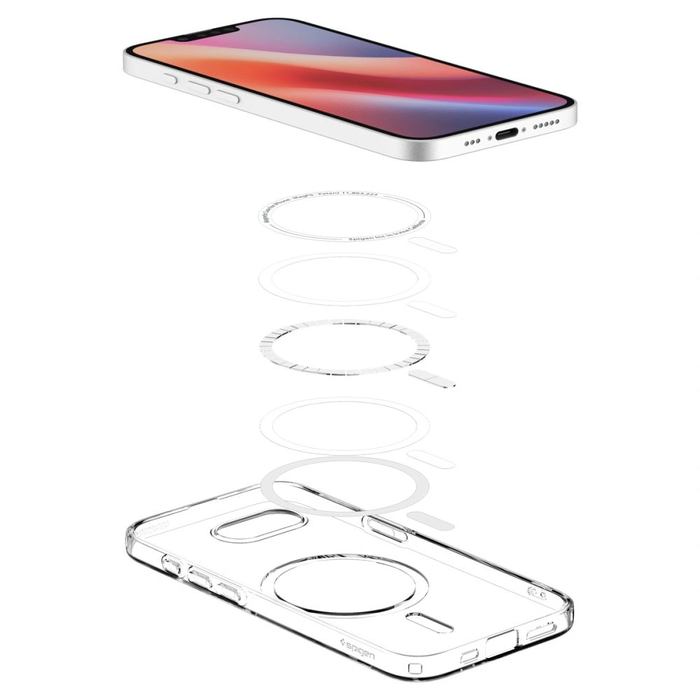 Spigen Liquid Crystal Mag MagSafe Apple iPhone 17e / 16e Clear