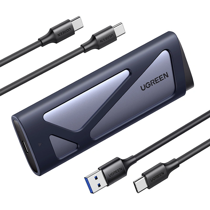 UGREEN CM767 M.2 NVMe/SATA SSD enclosure USB-C 3.2 Gen 2 UASP, TRIM, S.M.A.R.T.