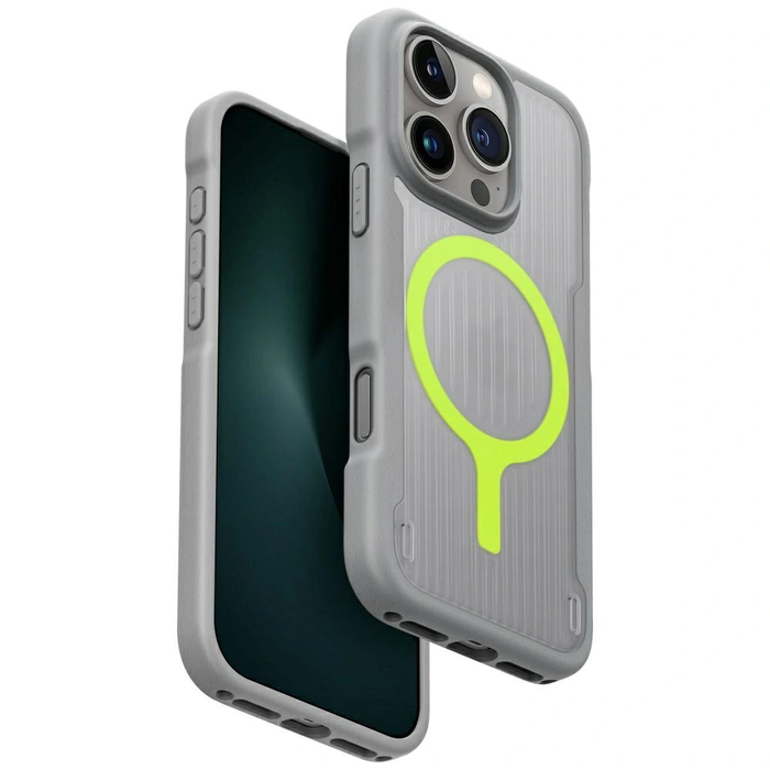 UNIQ Combat Active Apple iPhone 16 Pro Magclick Charging grey