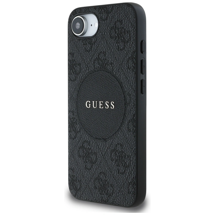 Guess 4G Circle Classic Logo MagSafe Apple iPhone 17e / 16e black