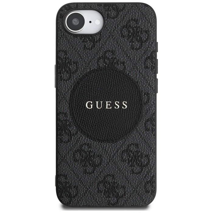 Guess 4G Circle Classic Logo MagSafe Apple iPhone 17e / 16e black
