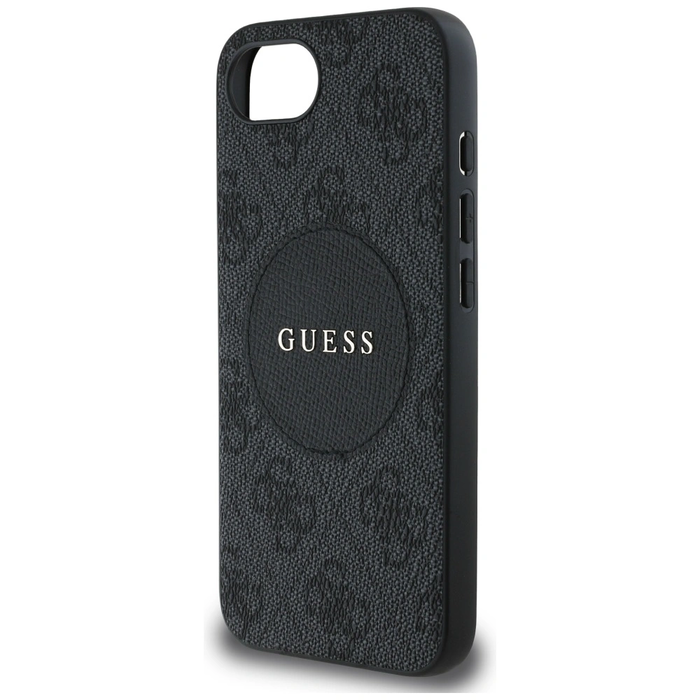 Guess 4G Circle Classic Logo MagSafe Apple iPhone 17e / 16e black