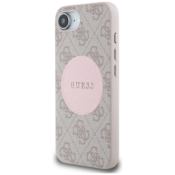 Guess 4G Circle Classic Logo MagSafe Apple iPhone 17e / 16e pink