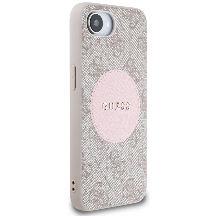 Guess 4G Circle Classic Logo MagSafe Apple iPhone 17e / 16e pink