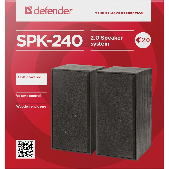 Ηχεία Defender SPK-240 Black Wired 6 W
