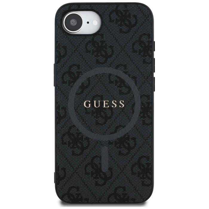 Guess 4G Ring Classic Logo MagSafe Apple iPhone 17e / 16e black
