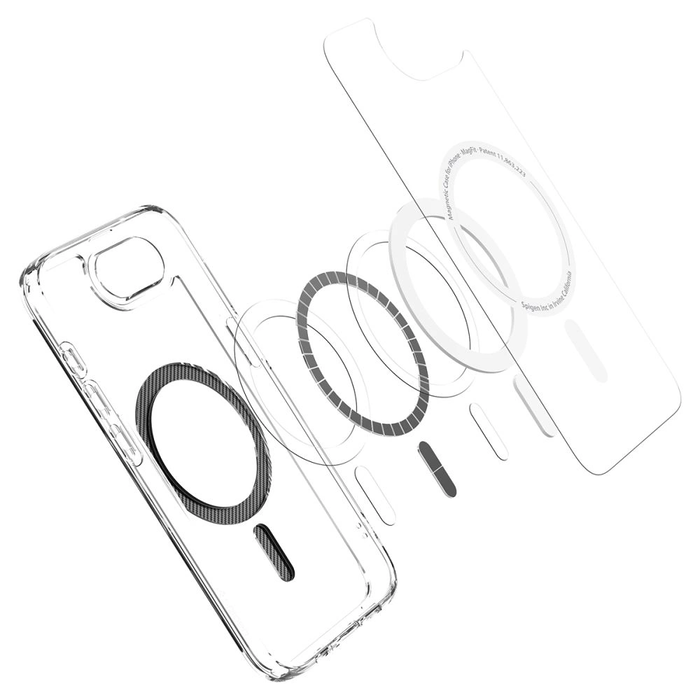 Spigen Ultra Hybrid Mag MagSafe Apple iPhone 17e / 16e Carbon Fiber
