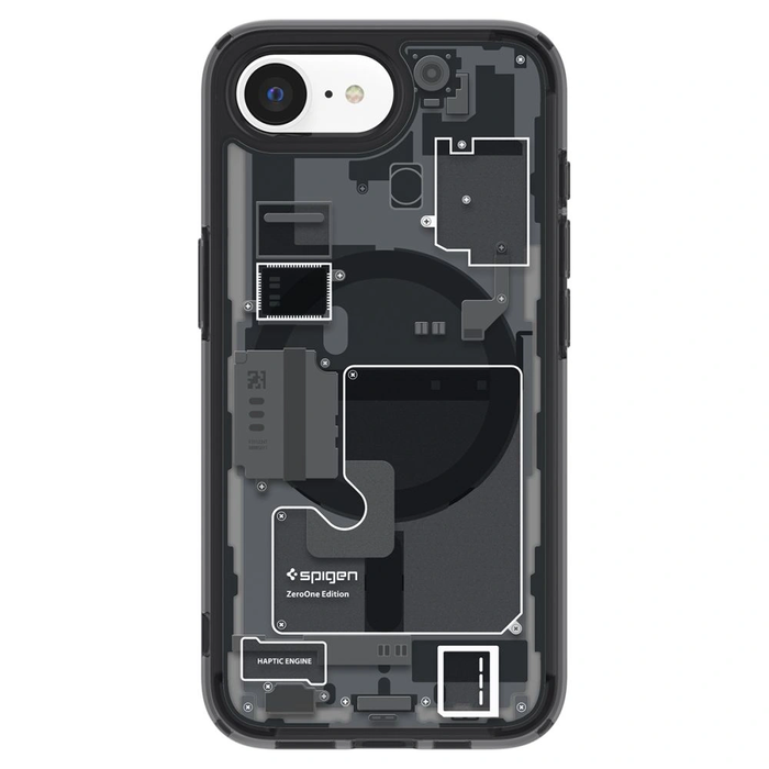 Spigen Ultra Hybrid Mag MagSafe Apple iPhone 17e / 16e Zero One Black