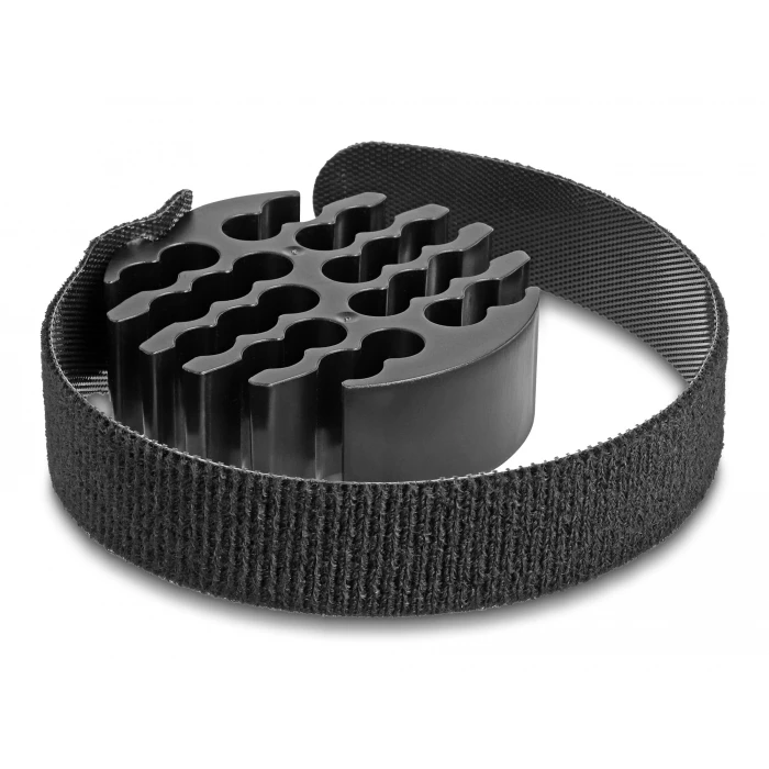 Οργανωτής Καλωδίων Delock 66057 με δεματικό velcro, 24 Καλωδίων