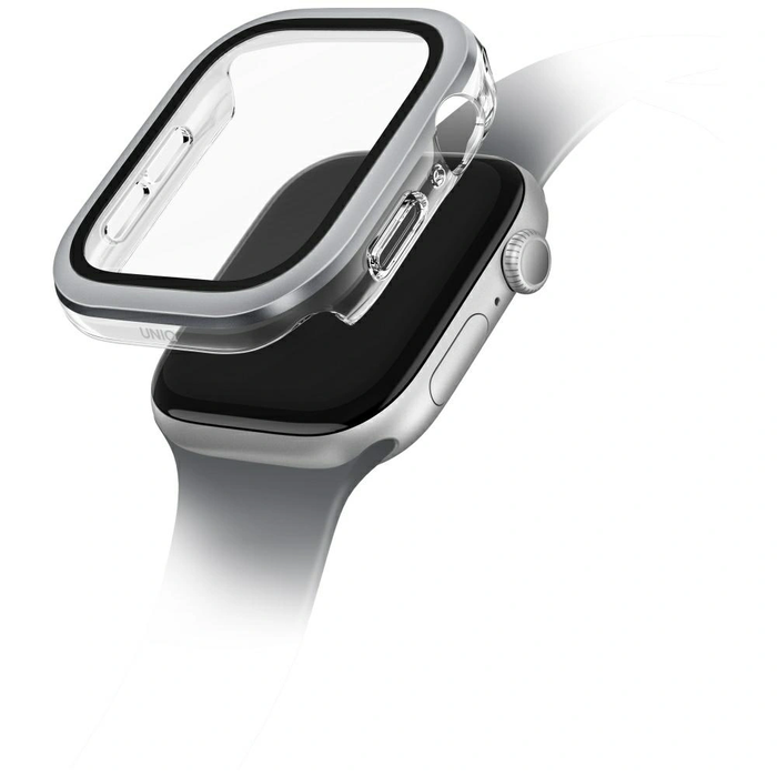 UNIQ Voute Apple Watch Series 10 42mm with glass silver
