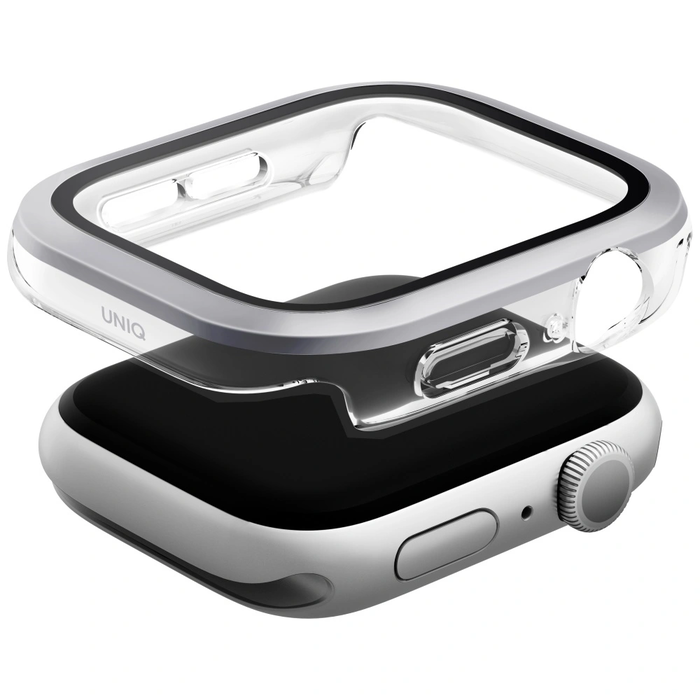 UNIQ Voute Apple Watch Series 10 42mm with glass silver