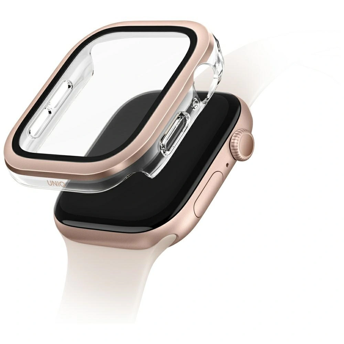 UNIQ Voute Apple Watch Series 10 46mm with glass rose gold