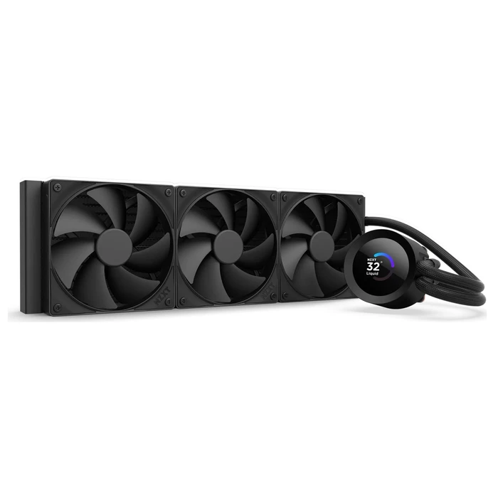 NZXT AIO Liquid CPU Cooler Kraken Plus 360 V2 Black