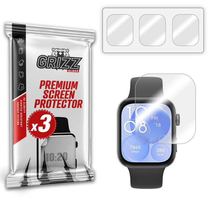 GrizzGlass Hydrofilm Huawei Watch Fit 3