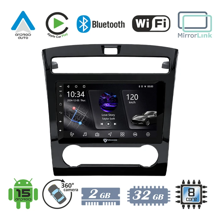 VenCore 3236-10006-0466B - Οθόνη Multimedia Android 10.1" για Hyundai Tucson NX4 (2021-2022)