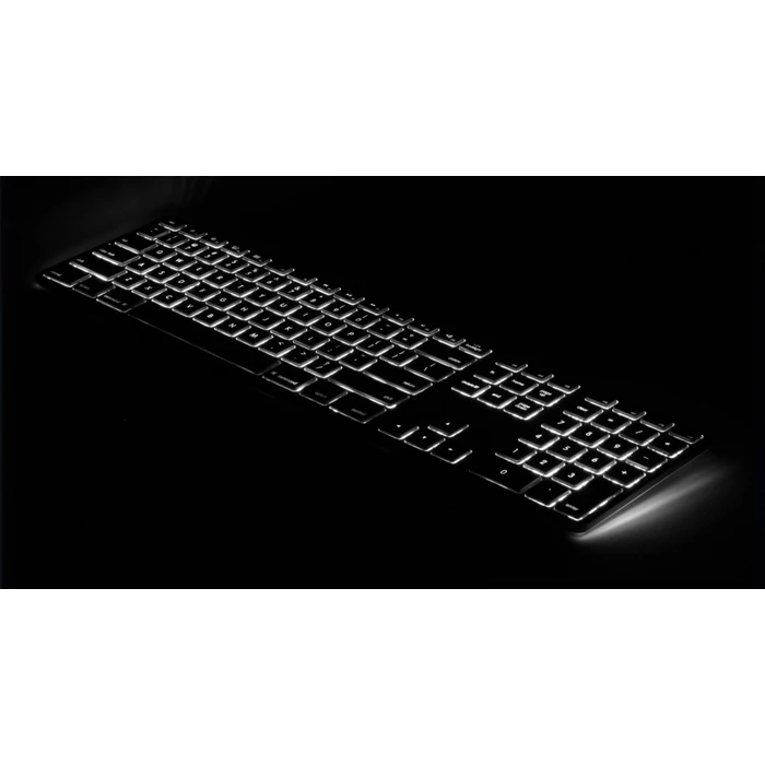 Πληκτρολόγιο Ενσύρματο Matias Aluminum Mac Backlit Rgb Space Gray