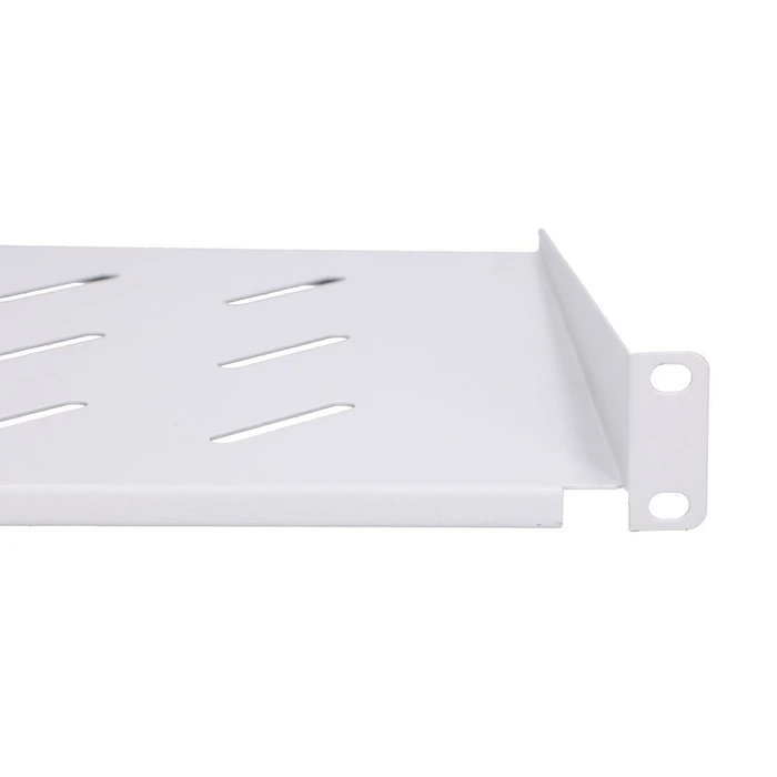 Ράφι Για Καμπίνα Δικτύου Extralink Shelf 1U for hanging cabinets grey 25 cm