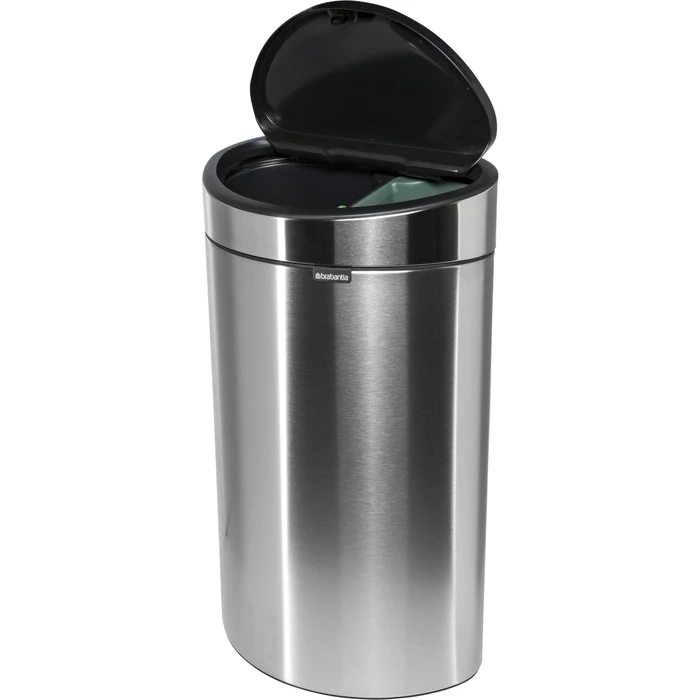 Brabantia Touch Bin New Metal Recycling Bin 33L Steel Matt (Model 100680)