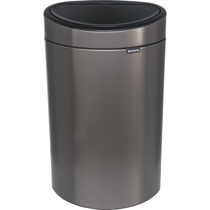 Brabantia Touch Bin New Recycle Waste Bin 23+10 L Platinum