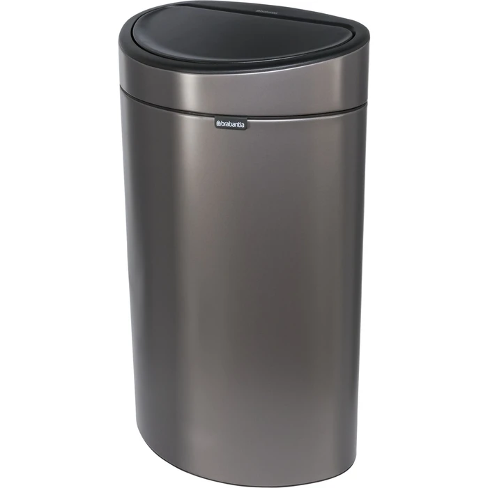 Brabantia Touch Bin New Recycle Waste Bin 23+10 L Platinum