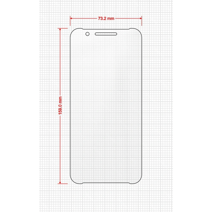 GrizzGlass MatteScreen Easy Hammer Construction [2 PACK]