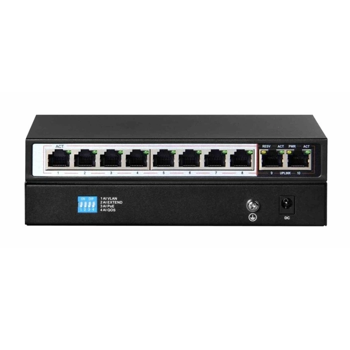 Network Switch Extralink Ceres Ex-Sf1008p 8 Ports 10-100mbps