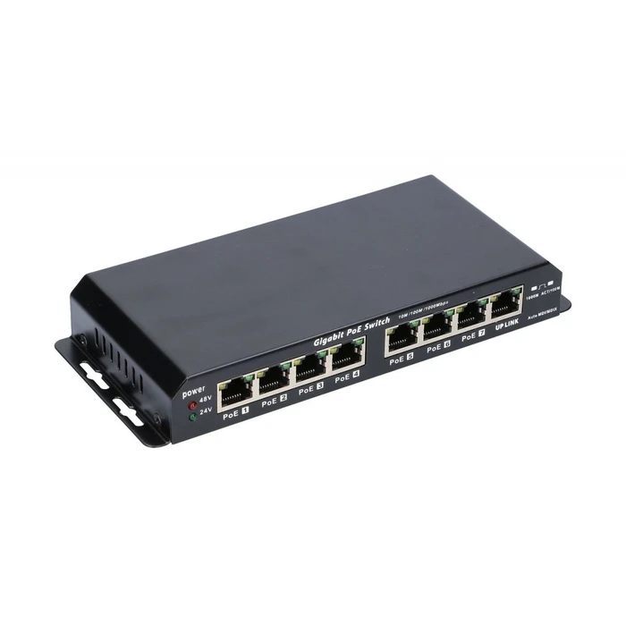 Network Switch Extralink Gigabit Poe 8-7 Port 24v 60w