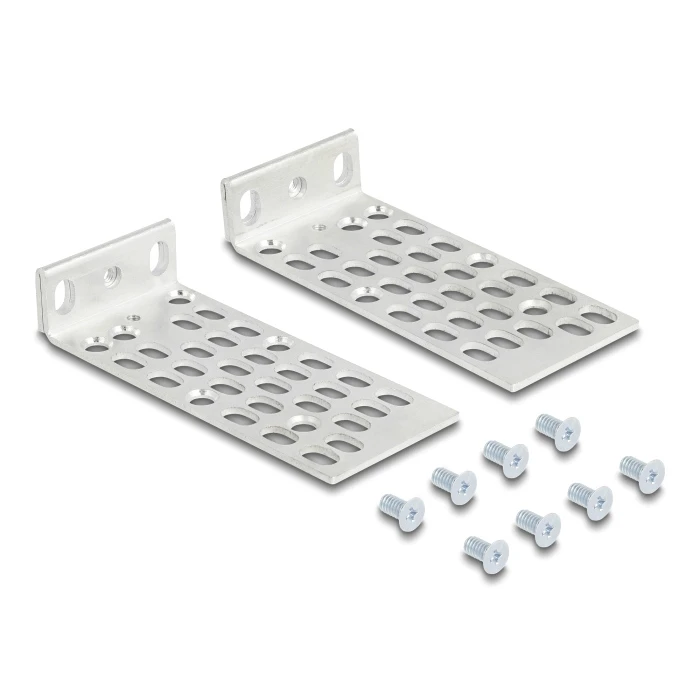 Αξεσουάρ για Καμπίνες Rack Delock Σετ Βάσεις Τοποθέτησης για 66236, 2τμχ