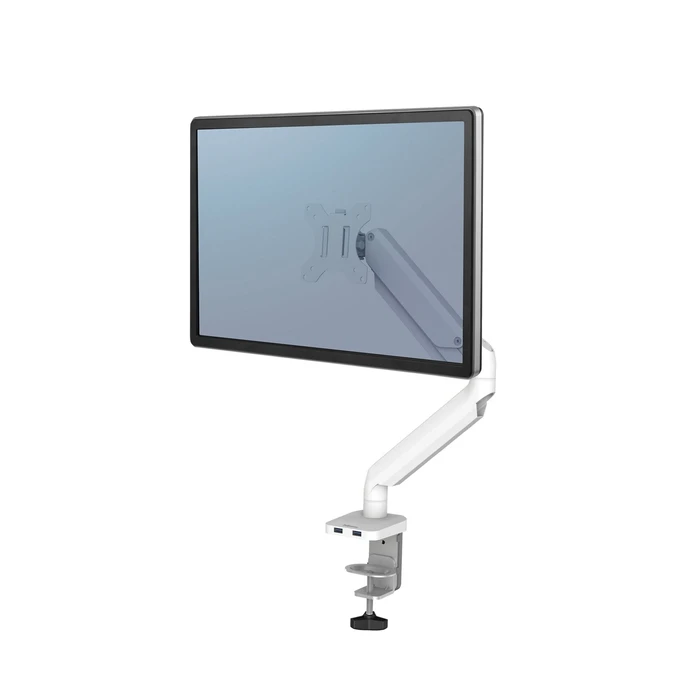 Fellowes Platinum Single Monitor Arm White