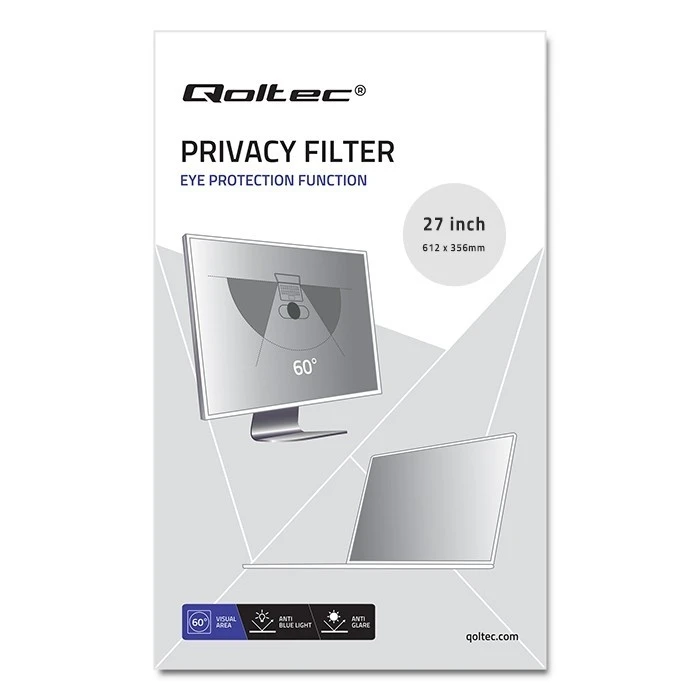 Privacy Filter Qoltec Rodo | 27 Inches | 16:9