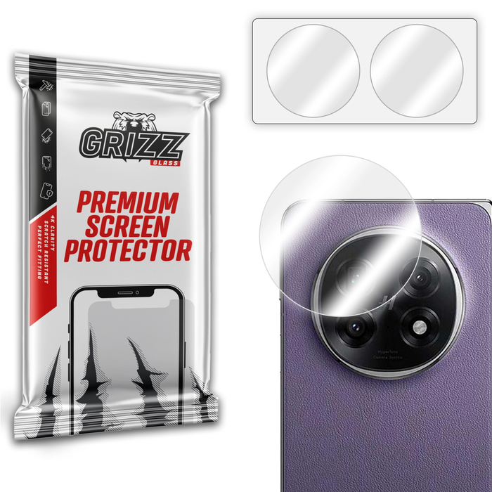 GrizzGlass HybridGlass Camera Oppo Find N5 [2 PACK]