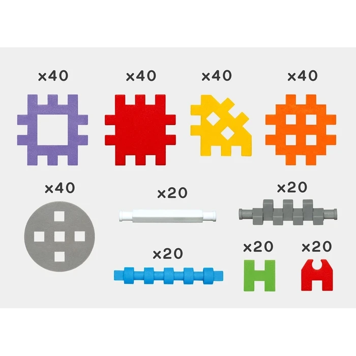 Τουβλάκια Construction Blocks Marioinex Mini Waffle Konstruktor 300