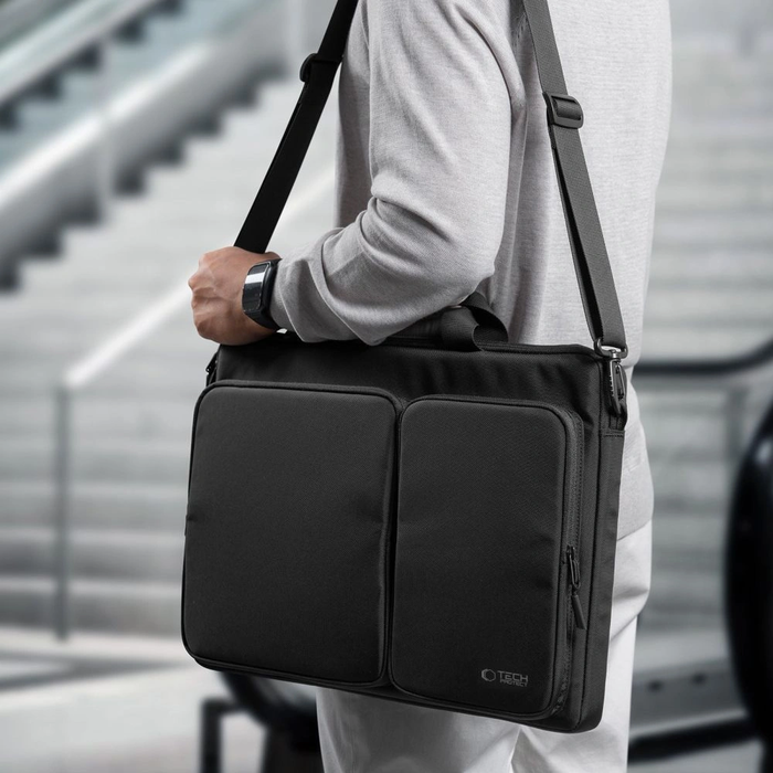 Tech-Protect Defender Bag Laptop 17 Black