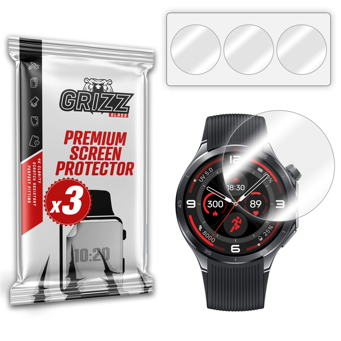 GrizzGlass Hydrofilm OnePlus Watch 3