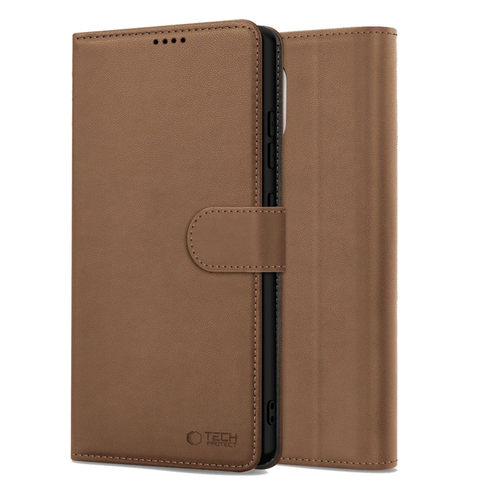 Tech-Protect Wallet Case for Apple iPhone 17e / 16e Brown