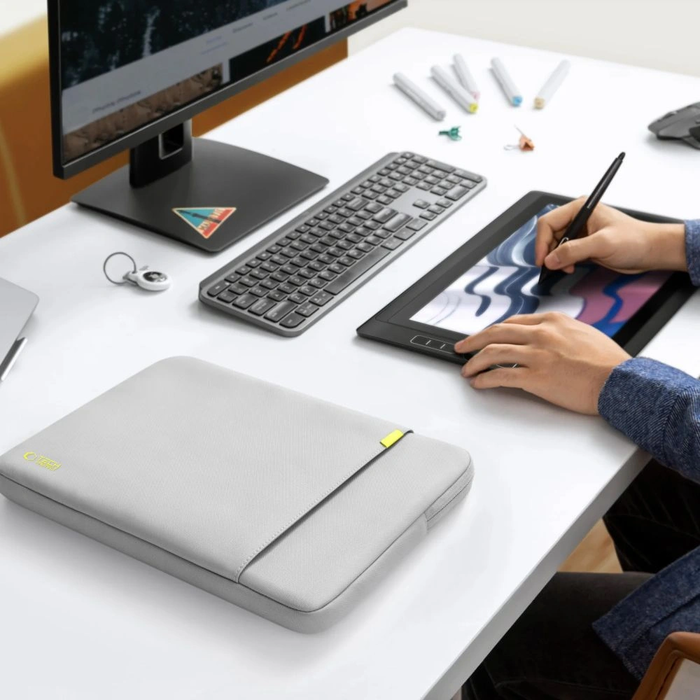 Tech-Protect Defender Laptop Bag 15-16 Crayon Grey