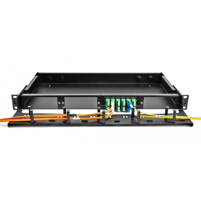 Αξεσουάρ Rack Delock cable management Οπτικής Ίνας 66942 για rack, 5 θέσεων, 1U