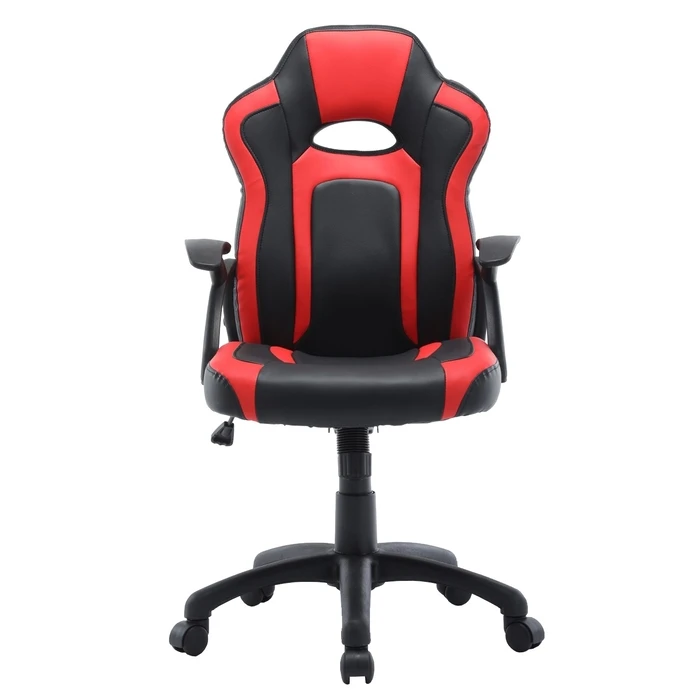 Velco Pro Systems Gaming Office Chair - Black/Red - PU Surface