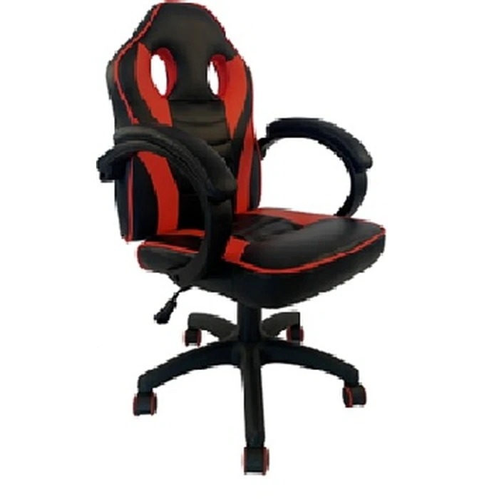 Velco Pro Systems Gaming Office Chair Black-Red Surface PU & Textile