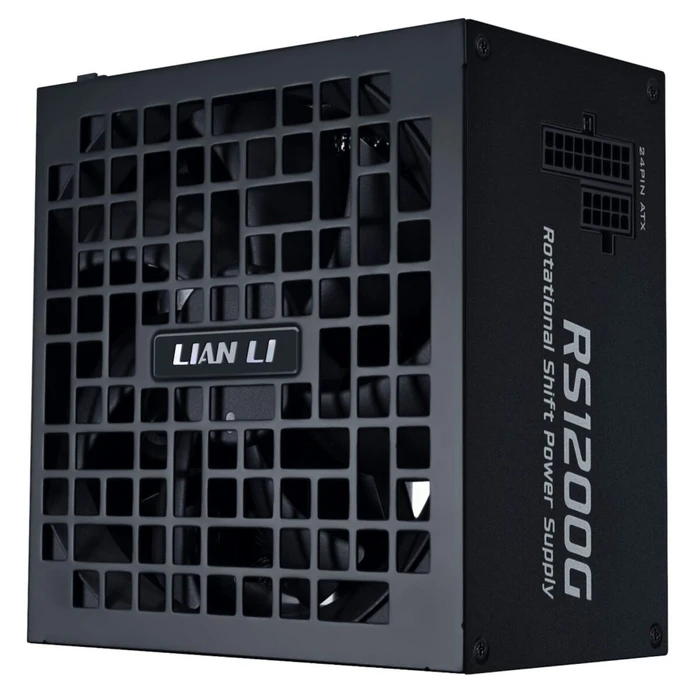 Power Supply Lian Li RS1200G Black 1200 Watt 80 Plus Gold Fully Modular with 12V-2x6 and RS Hub