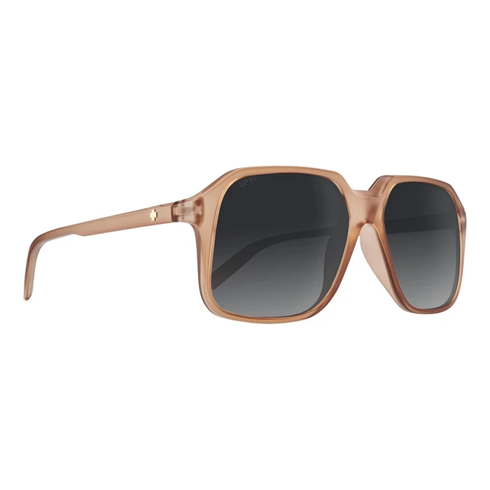 SPY Hot Spot Unisex Sunglasses Matte Translucent Amber 59/16/135